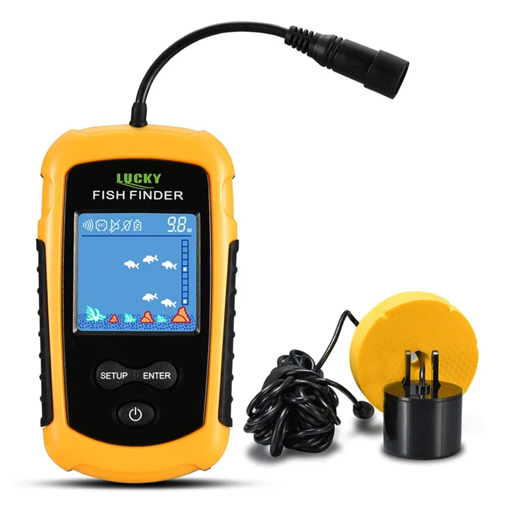 Fish Finder Gps - Lucky LCD Color Screen Portable Wired