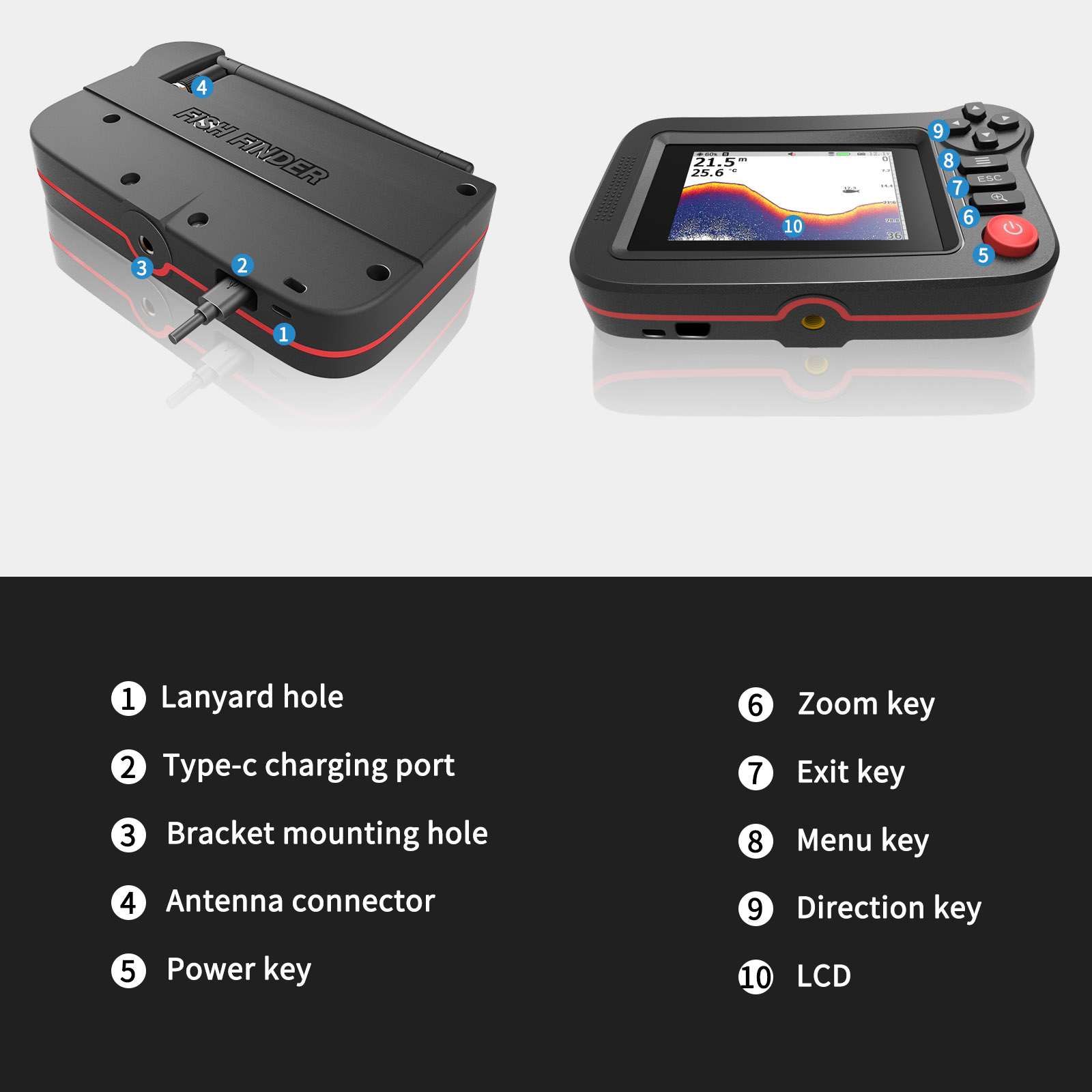 Smart Fish Finder - Portable F - Fish Finder Gps review and price