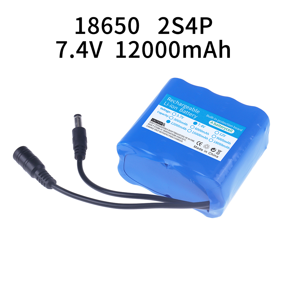 2S4P 18650 Lithium Battery 7.4 - Fish Finder Battery review and price