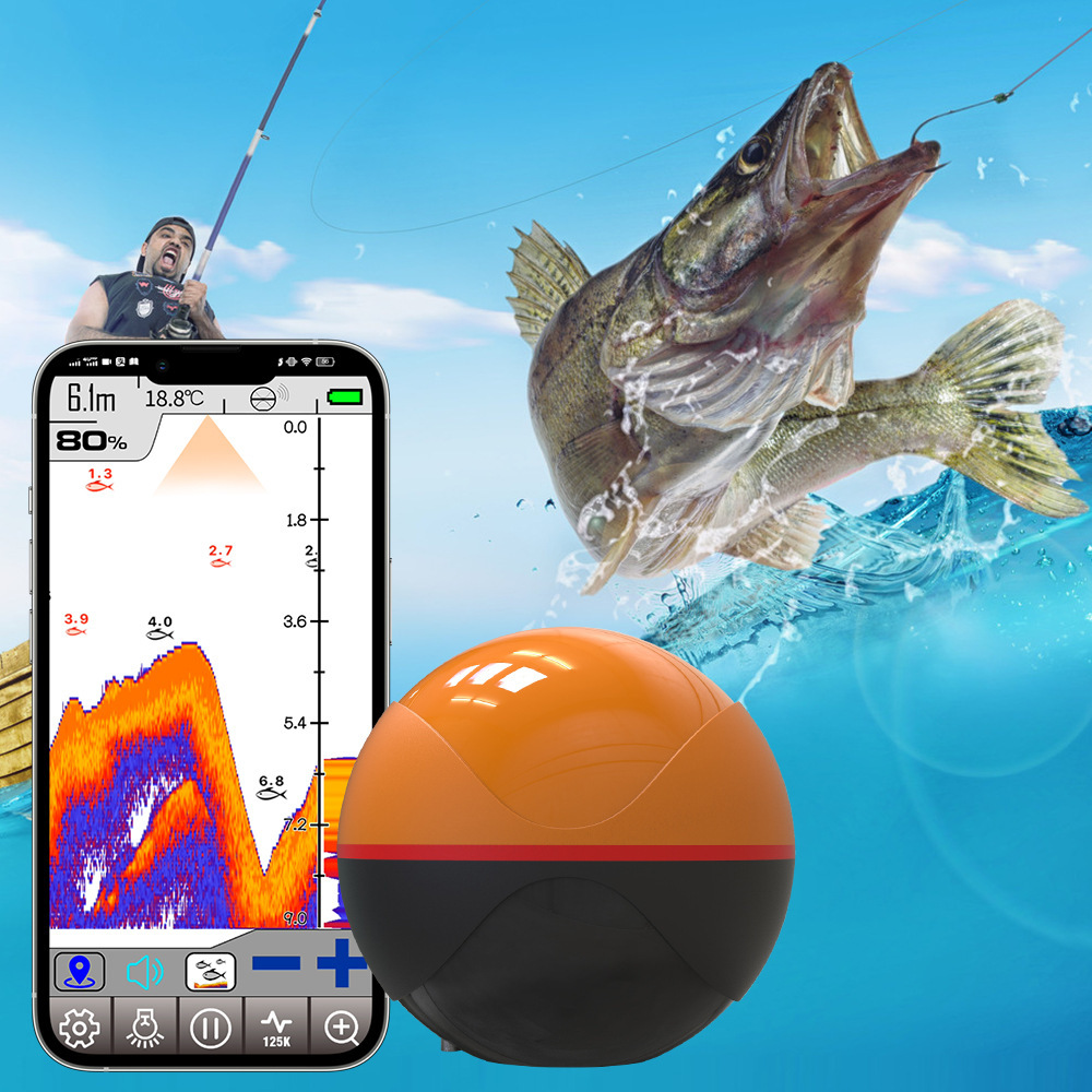 new Dual-Frequency Smart WiFi  - Fish Finder Battery review and price