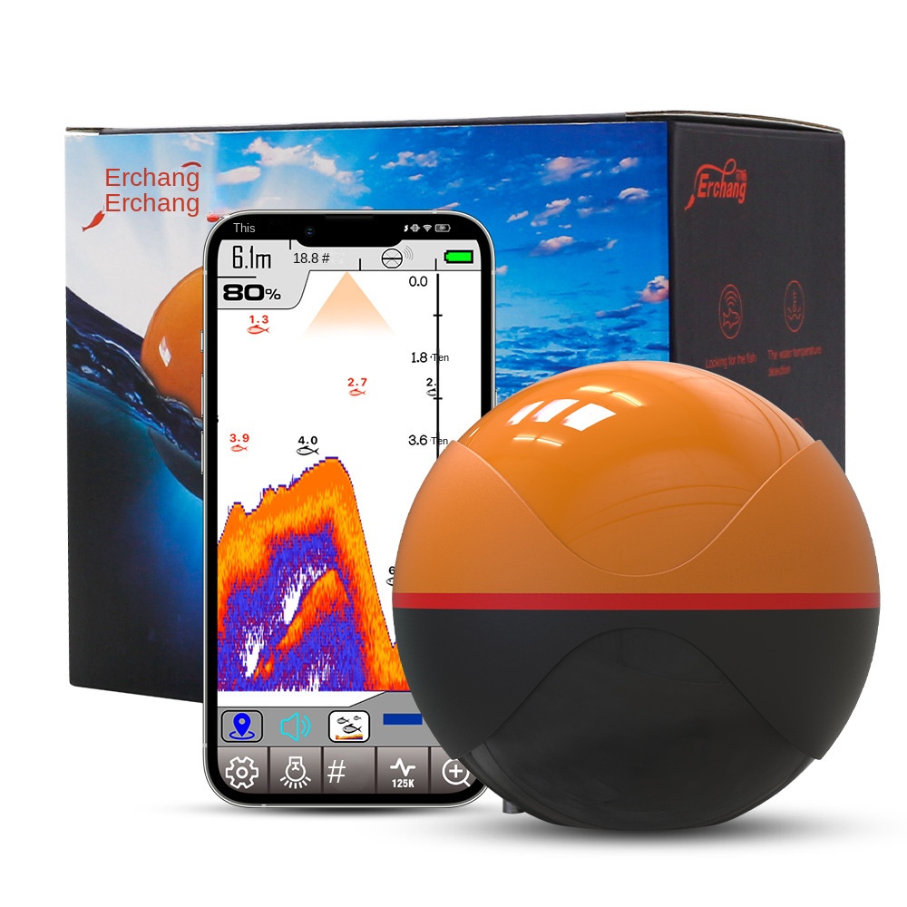new Dual-Frequency Smart WiFi  - Fish Finder Battery review and price
