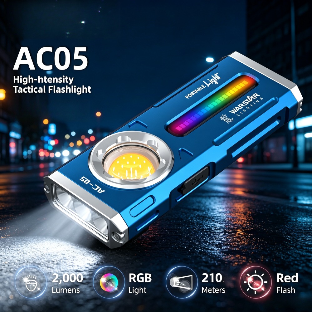 AC05 Portable Flashlight High  - Fishing Light review and price