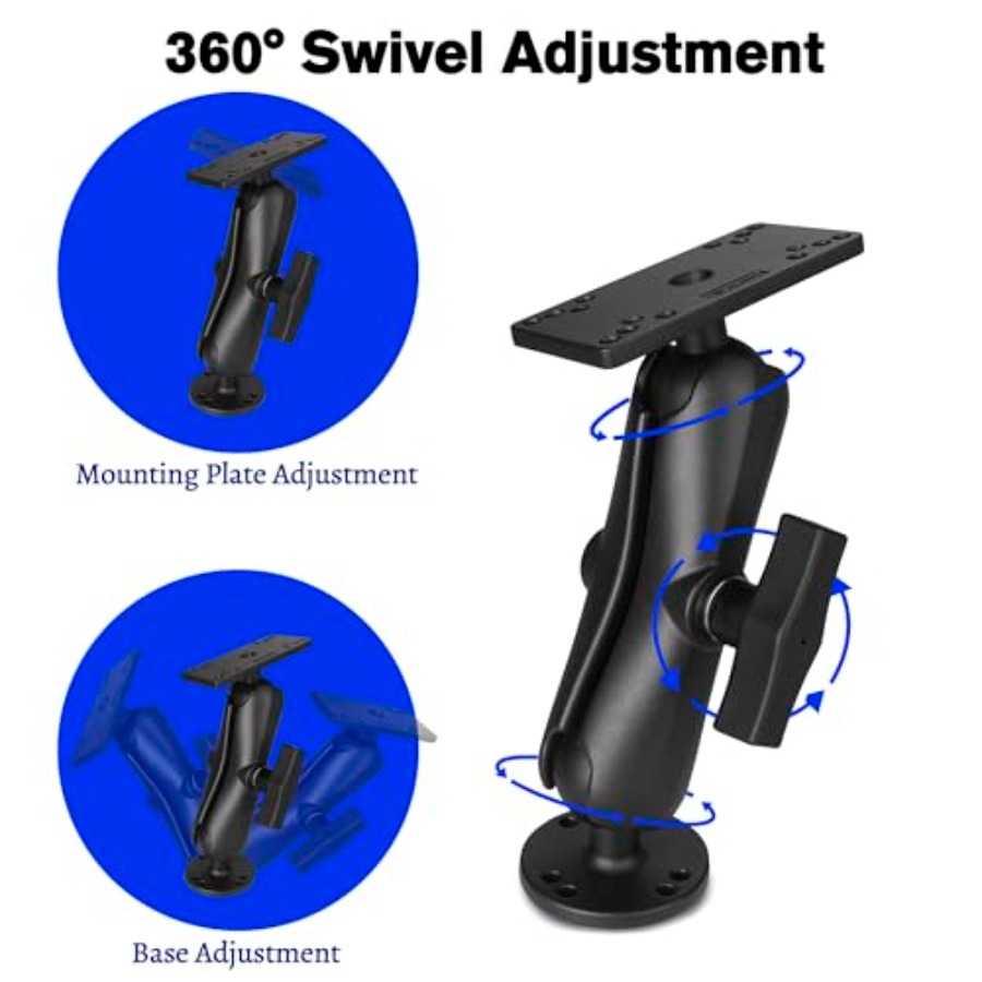 Kayak/boat fish finder mount:  - Fish Finder Mount review and price