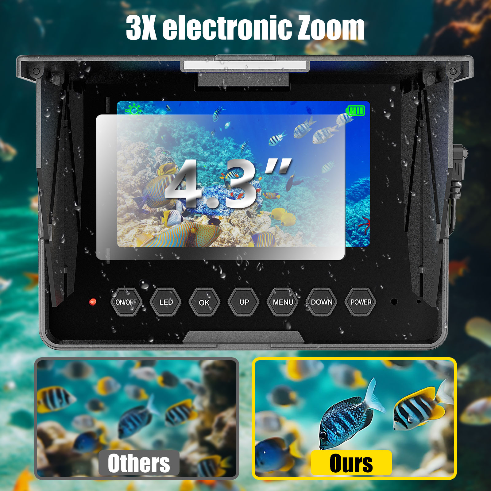 Underwater Fishing Camera - 15 - Fish Finder Battery review and price
