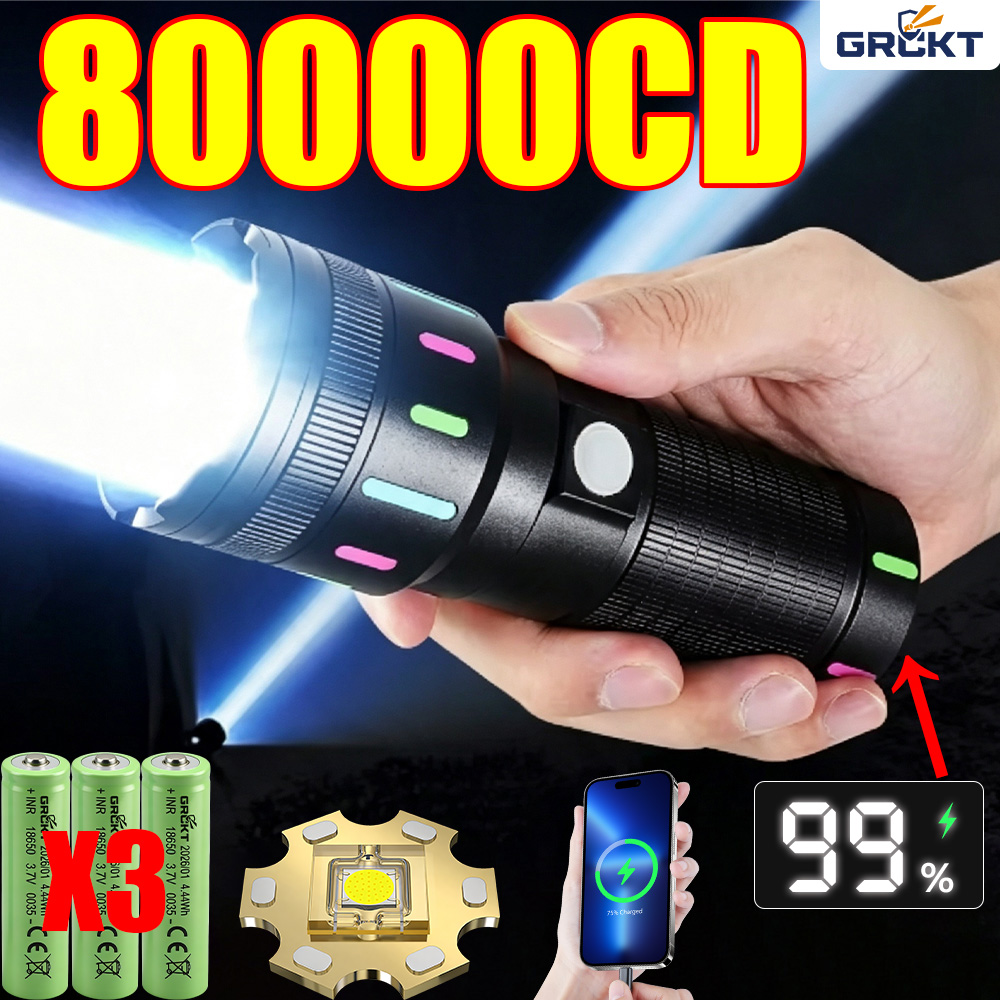 80000CD Most Powerful LED Flas - Fishing Light review and price