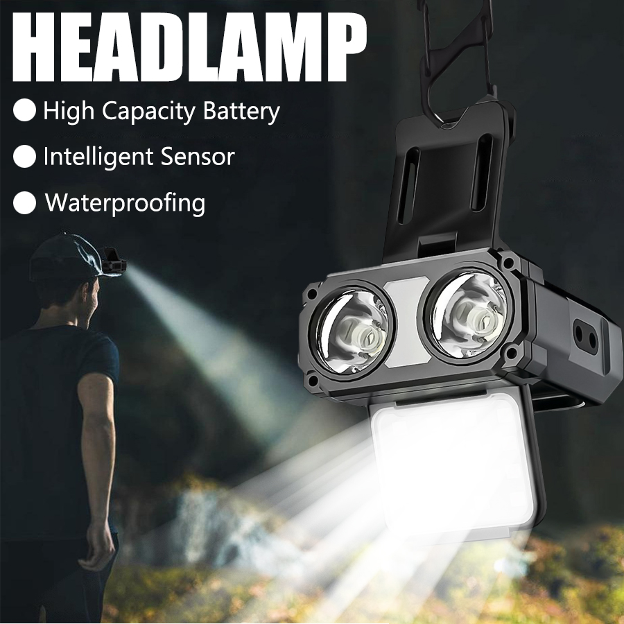 Sensor COB LED Headlamp Cap Cl - Fishing Light review and price