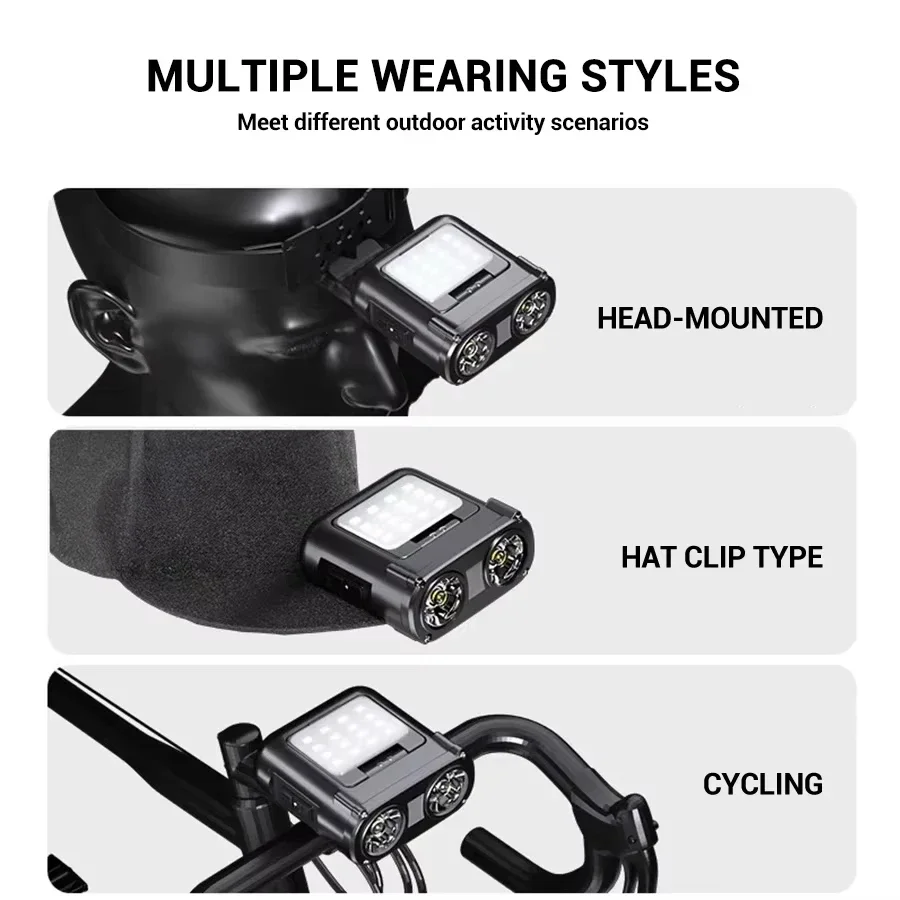 Sensor COB LED Headlamp Cap Cl - Fishing Light review and price